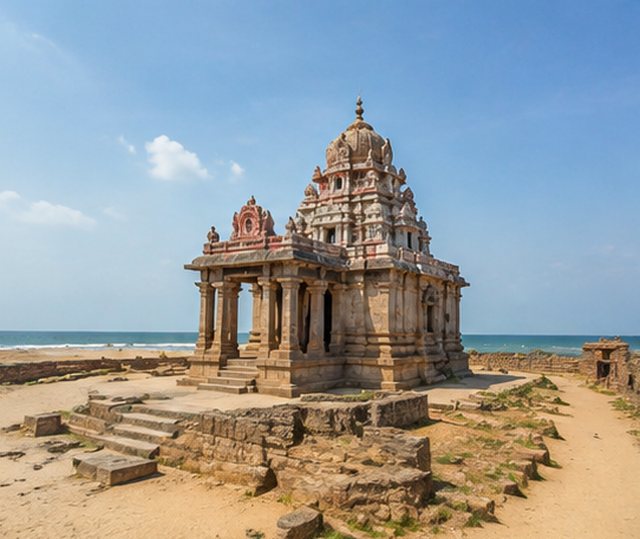 Kothandaramaswamy Temple near Dhanushkodi
